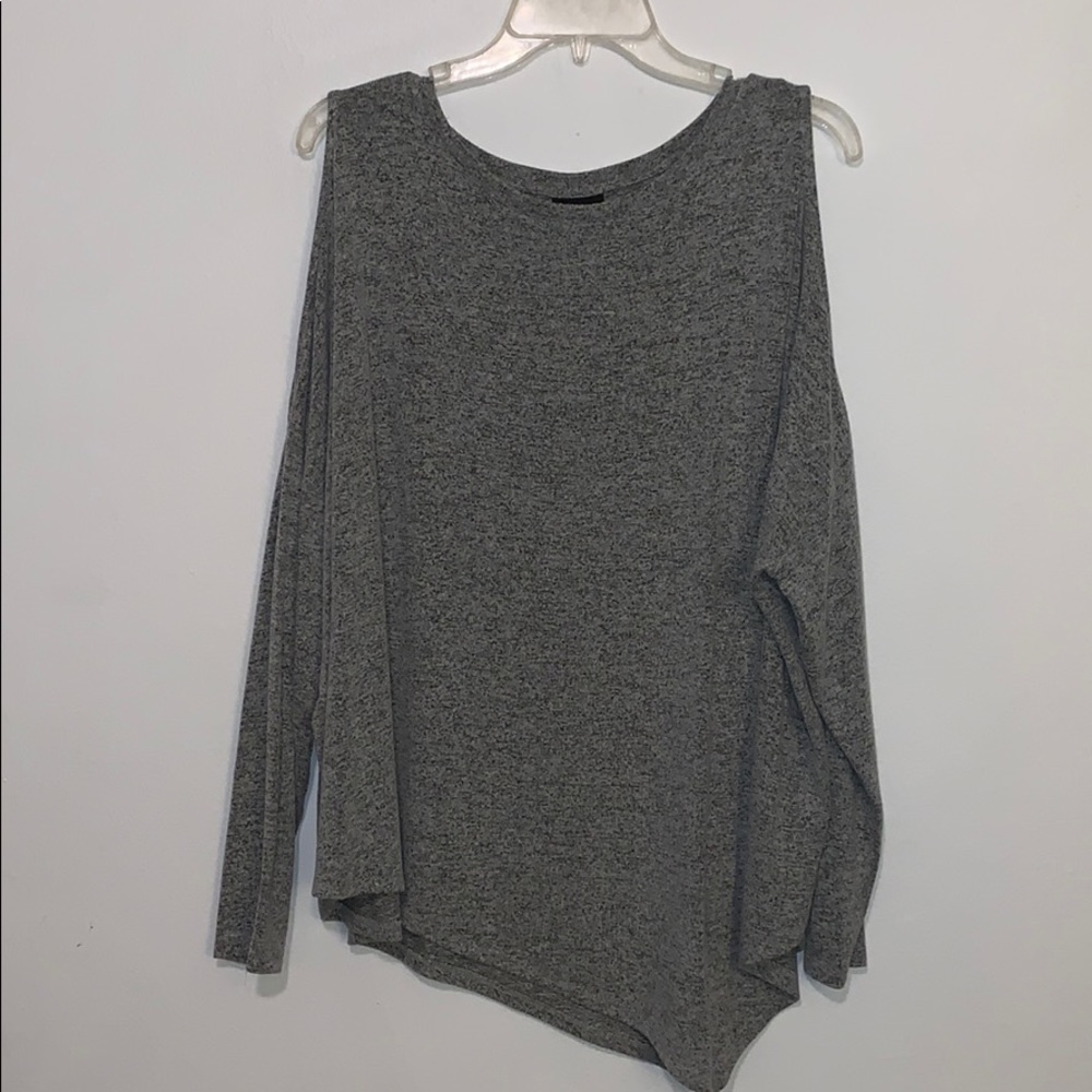 Long Sleeve Gray Sweater